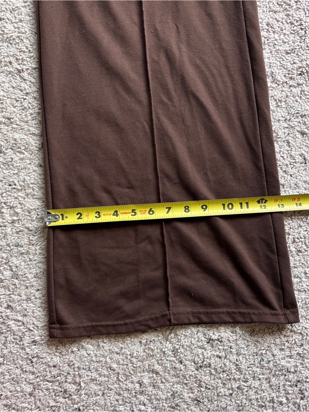 Women’s M Wide-Leg Cargo SweatPants in Dark Brown - Picture 8 of 8